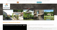 Desktop Screenshot of domaine-cros-auzon.com